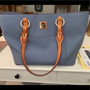 Dooney & Bourke Tammy Tote Steel Blue NEW